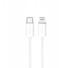 Puro TPE 20W USB-C – Lightning kabelis 3m – baltos spalvos
