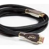 Kabelis PYTHON Python HDMI« 2.1 Kabelis 8K UHD-2 Nylongeflecht juodas 2m