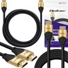 Qoltec 50356 HDMI v2.1 kabelis Itin didelės spartos 8K | 60 Hz | 28AWG | AUKSAS | 3 m