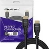 Qoltec 50353 HDMI v2.1 kabelis Itin didelės spartos 8K | 60Hz | 26AWG | AUKSAS | 5 m
