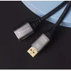 Kabelis Reagle DisplayPort - DisplayPort 1 m sidabrinis