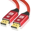 Kabelis Reagle DisplayPort - DisplayPort 5m raudona