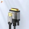 Kabelis Reagle HDMI - DVI-D 3 m sidabrinis (RHDV300P)
