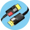 Kabelis Reagle HDMI - HDMI 10m juoda