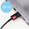 Kabelis Reagle HDMI - HDMI 20m juoda