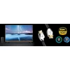 Kabelis Reagle HDMI - HDMI 5 m sidabrinis