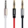 KABELIS JACK-JACK 3,5mm 1M REMAX Baltas