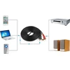 Retoo Aux kabelis, mini lizdas 3,5 mm, 2 RCA, RCA, stereo, 1,5 m, e398, 1 vnt.