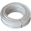 Kabelis koaksialinis kabelis su maitinimo šaltiniu CCTV baltas K60+2x05mm2 Elektrokabel 1m