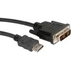 Secomp Roline HDMI – DVI-D kabelis 3 m juodas (11.04.5532)