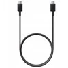 EP-DA905BBE Samsung USB-C/USB-C duomenų kabelis 3A 1m juodos spalvos (Bulk)