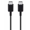 EP-DA905BBE Samsung USB-C/USB-C duomenų kabelis 3A 1m juodos spalvos (Bulk)