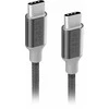 SBS TECABLETCC20BK USB-C kabelis - USB-C 25W Power Delivery 1.5m - pilkos spalvos