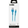SBS TECABLEUSBIP589A USB-A – Lightning kabelis – mėlynos spalvos