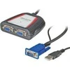 Secomp VALUE nešiojamasis VGA vaizdo skirstytuvas 2 fach 250 MHz kabelis – 14.99.3523