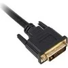 Sharkoon Kabelis DVI-D > DVI-D (24+1) (juodas, 1 Meter, Dual Link, 24+1)
