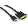 Sharkoon 1m - HDMI/DVI-D - 1 m - HDMI - DVI-D - Male - Male - 1920 x 1080 pikselių