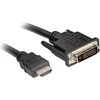 Sharkoon Adapterkabel HDMI > DVI-D (juodas, 5 Meter, Dual Link, 24+1)