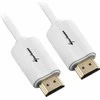 Sharkoon Kabelis HDMI Stecker > HDMI Stecker (baltas, 2 Meter, HDMI 4K)
