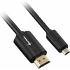 Sharkoon cable HDMI -> micro HDMI 4K juodas 1.5m - A-D