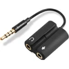 Sharkoon PMP35/TRRS (CTIA) IKI 2X 3.5MM ADAPTERIS