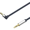 Kabelis Shiverpeaks Audio kabelis jack 3,5mm flex. kątowy/prosty 1,5