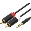 Kabelis Shiverpeaks Jack 3,5 mm na 2xRCA 1,5 m (FL31-34155)