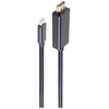 Kabelis Shiverpeaks HDMI USB 3.1 Typ C 1m (BS10-57025)