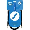Garso stoties kokybė (ssq) SSQ MIMI2 SS-1425 Kabelis Mini Jack Stereo 3,5 mm - Mini Jack Stereo 3,5 mm 2 m Juodas