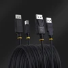 Startechcom Kabelis StarTech .com 10ft (3m) DisplayPort ir USB 5Gbps KVM kabelis, 4K 60Hz, DP 1.2 ir USB kombinuotas kabelis KVM komutatoriams, 3.1 m, USB, USB, HDMI, Juodas, DisplayPort + USB 3.2 Gen 1 Type-A