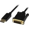 Kabelis StarTech DisplayPort - DVI-D 0.9m juoda (DP2DVIMM3BS)