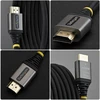 Kabelis StarTech HDMI 0,5 m HDMI Typu A (Standard) juoda, sidabrinė (HDMI2-FLEX-4K60-50C)