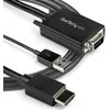 StarTech VGA Į HDMI KABELAS – USB GARSO / USB GARSO – 1080P RAIŠKA
