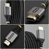 Kabelis StarTech HDMI HDMI Typu A (Standard) Juodas, Sidabrinė (HDMI2-FLEX-4K60-1M)