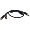 TB Adapteris 3.5mm MiniJack-2x3.5mm MiniJack M/F