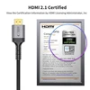 „Tech-Protect UltraBoost HDMI 2.1 4K 120HZ / 8K 60HZ“ kabelis, 200 cm - juodas