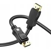 Techly Kabelis DisplayPort 2.1 4K*120Hz 2m 54G juoda