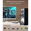 Intracom Kabelis DisplayPort 2.1 4K*120Hz 3m 54G juoda