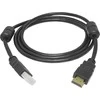 TelForceone HDMI-HDMI kabelis (v2.0 | 4K | 3 m) juodas