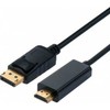 Kabelis Triton STANDARTINIS DisplayPort kabelis, DP - UHDTV, M/M, juodas, 2 m