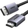 Kabelis DisplayPort (DP) kištukas - HDMI kištukas vienpusis 4K@30Hz 5m juodas DP125 UGREEN