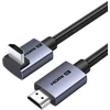 Kabelis HDMI-HDMI kampinis kištukas 2m (HDMI 2.1 8K@60Hz 48Gbps) juodas HD188 UGREEN