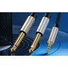 UGREEN AV126 3.5mm - 2x 6.35mm laidas 2m pilkas