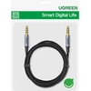 UGREEN 3.5 mm lizdo kabelis AUX 1.5 m (pilkas)