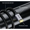 Unitek Kabelis DisplayPort 1.4 8k 60hz, 4k 240hz, HD 2m