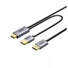 Unitek Kabelis HDMI do DisplayPort 4K su zasilaniem USB-A | 4K@60Hz | HDR | 1,8 m