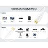 Unitek HDMI 2.1 8K HDR balta 0,3m