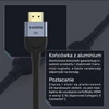 Unitek HDMI 2.1 8K 60Hz laidas, juodas, 2m