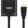 UNITEK Y-6333 Unitek HDMI į VGA adapteris + garsas, Y-6333