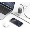USAMS Huan Series SJ752 60W USB-C į USB-C kabelis 1.2 m titanium